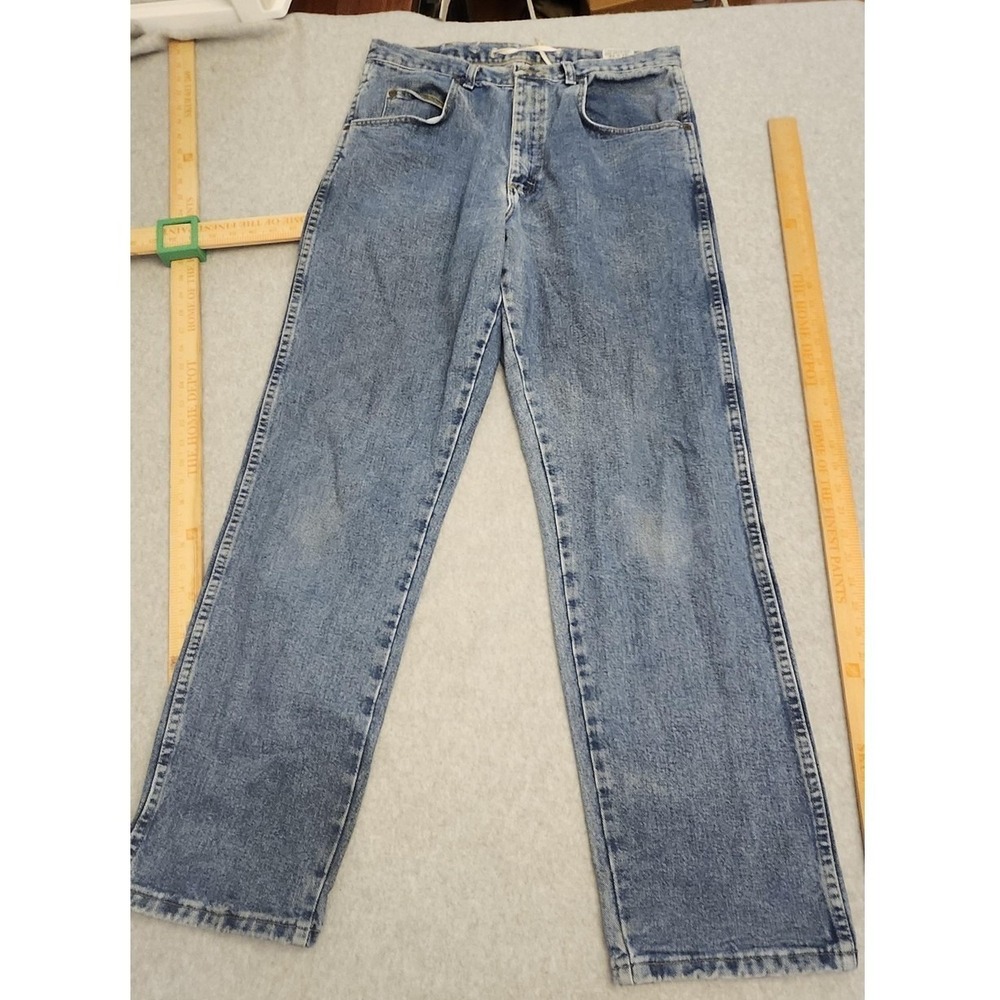 Wrangler Jeans Mens 34x32‎ Straight Leg Denim Vtg